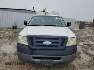 2008 Ford F-150 XL with VIN 1FTRF122X8KB70103, listed as a Copart auction lot 46054985 with 183,598 mi miles and Clean title. Bid and sale history available at DreamBid. Image 5.