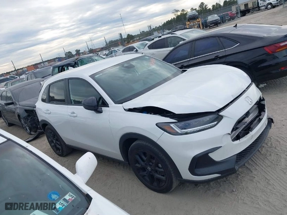 2024 Honda HR-V Sport with VIN 3CZRZ1H56RM701388, listed as a IAAI auction lot 41042980 with NaN miles. Bid and sale history available at carsss.com. Image 14.