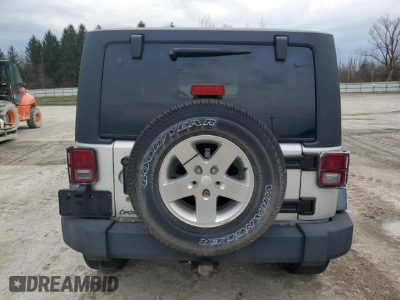 2010 Jeep Wrangler Sport with VIN 1J4AA2D1XAL227397, listed as a Copart auction lot 54003555 with 158,026 mi miles and Clean Title. Bid and sale history available at carsss.com. Image 6.