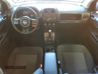 2011 Jeep Compass Latitude with VIN 1J4NF1FBXBD135429, listed as a Copart auction lot 54558405 with 111,222 mi miles and Salvage Title. Bid and sale history available at carsss.com. Image 8.
