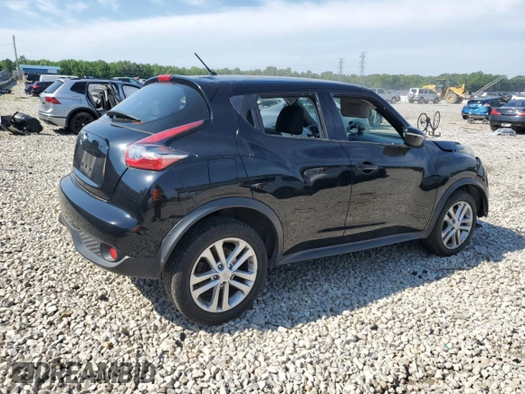 2017 Nissan Juke S with VIN JN8AF5MR2HT706071, listed as a Copart auction lot 55310084 with 94,848 mi miles and Salvage Title. Bid and sale history available at DreamBid. Image 3.