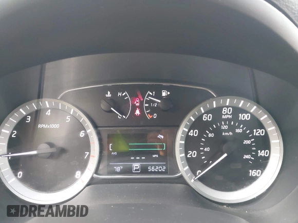 2014 Nissan Sentra SV with VIN 3N1AB7AP2EY203250, listed as a IAAI auction lot 42665080 with 56,202 mi miles and . Bid and sale history available at DreamBid. Image 7.