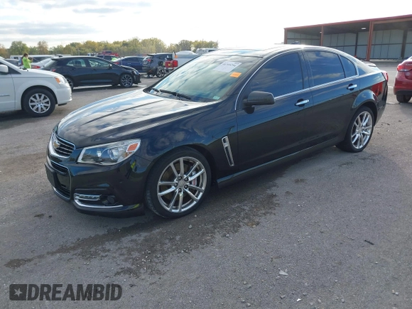 2015 Chevrolet SS with VIN 6G3F15RW9FL112284, listed as a IAAI auction lot 40749294 with 63,336 mi miles. Bid and sale history available at carsss.com. Image 20.