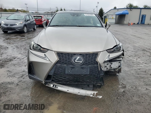 2020 Lexus IS 350 F Sport with VIN JTHGZ1E2XL5018242, listed as a Copart auction lot 51937885 with Not Provided miles and Salvage Title. Bid and sale history available at DreamBid. Image 5.