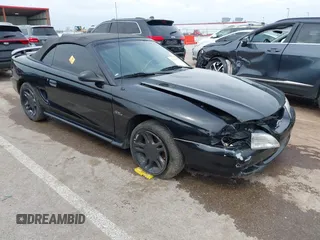 1996 Ford Mustang GT with VIN 1FALP45X0TF133385, listed as a IAAI auction lot 42060901 with 205,228 mi miles and . Bid and sale history available at DreamBid. Image 1.