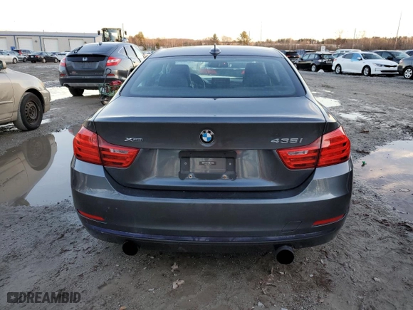 2015 BMW 4 Series 435i xDrive with VIN WBA3R5C59FK372311, listed as a Copart auction lot 78365794 with 84,989 mi miles and Salvage Title. Bid and sale history available at carsss.com. Image 6.