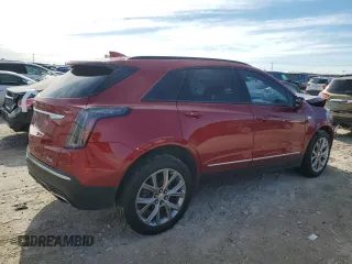 2021 Cadillac XT5 AWD Sport with VIN 1GYKNGRS1MZ229225, listed as a Copart auction lot 88223635 with 80,134 mi miles and Salvage title. Bid and sale history available at DreamBid. Image 3.