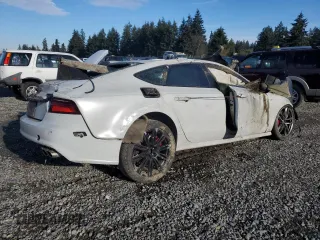 2017 Audi S7 Premium Plus with VIN WAUWFAFC9HN035860, listed as a Copart auction lot 83564904 with 0 mi miles and Salvage Title. Bid and sale history available at carsss.com. Image 3.