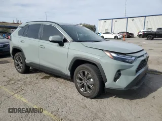 2023 Toyota RAV4 Hybrid XLE Premium z VIN 4T3B6RFV8PU129611, wystawiony jako Copart lot #52424075 z przebiegiem 30 595 mil mil oraz Szkoda całkowita • Salvage title. Historia ofert i sprzedaży dostępna na DreamBid. Obrazek 4.
