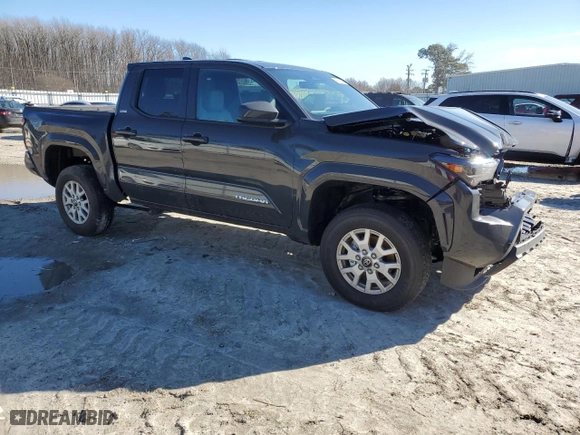 2024 Toyota Tacoma 2WD SR5 with VIN 3TMKB5FN9RM024343, listed as a Copart auction lot 44608115 with 1,447 mi miles and Salvage Title. Bid and sale history available at carsss.com. Image 4.