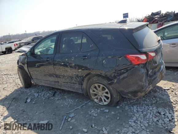 2019 Chevrolet Equinox LS with VIN 2GNAXHEV3K6138720, listed as a Copart auction lot 48548825 with 155,197 mi miles and Salvage Title. Bid and sale history available at carsss.com. Image 2.