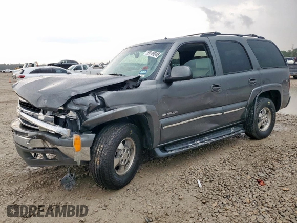 2002 Chevrolet Tahoe LT with VIN 1GNEC13Z22J139029, listed as a Copart auction lot 59149945 with 188,598 mi miles and Salvage title. Bid and sale history available at DreamBid. Image 1.