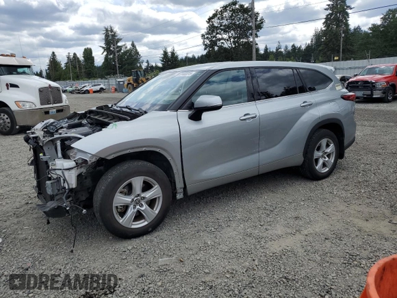2021 Toyota Highlander L с VIN 5TDBZRBH4MS536328, выставлен на аукционе Copart как лот 61463315 с пробегом 47 798 миль миль и Списание • Salvage title. История ставок и продаж доступна на DreamBid. Изображение 1.