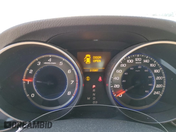 2008 Acura MDX with VIN 2HNYD28278H005433, listed as a Copart auction lot 51804585 with 213,287 mi miles and Clean Title. Bid and sale history available at DreamBid. Image 9.