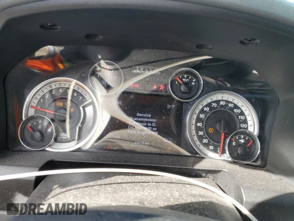 2014 Ram 1500 Big Horn with VIN 1C6RR7LT3ES182453, listed as a Copart auction lot 56818185 with 270,776 mi miles and Salvage title. Bid and sale history available at DreamBid. Image 9.