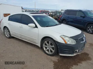 2007 Nissan Maxima 3.5 SL with VIN 1N4BA41E87C848925, listed as a IAAI auction lot 41975328 with 192,982 mi miles. Bid and sale history available at carsss.com. Image 1.