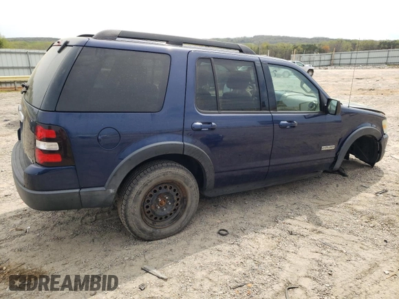 2007 Ford Explorer XLT with VIN 1FMEU73E77UB77394, listed as a Copart auction lot 51183335 with 190,128 mi miles and Salvage Title. Bid and sale history available at carsss.com. Image 3.