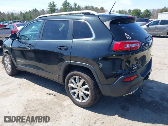2014 Jeep Cherokee Limited with VIN 1C4PJMDS7EW247020, listed as a IAAI auction lot 42081243 with 46,499 mi miles. Bid and sale history available at carsss.com. Image 3.