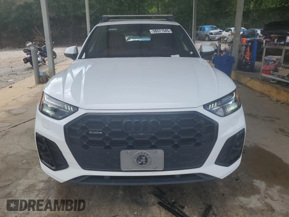 2022 Audi Q5 S line Prestige z VIN WA1FAAFY1N2045058, wystawiony jako Copart lot #58571545 z przebiegiem 67 796 mil mil oraz Szkoda całkowita • Salvage title. Historia ofert i sprzedaży dostępna na DreamBid. Obrazek 5.