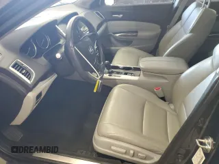 2015 Acura TLX with VIN 19UUB1F39FA010534, listed as a Copart auction lot 86807704 with 132,376 mi miles and Salvage title. Bid and sale history available at DreamBid. Image 7.