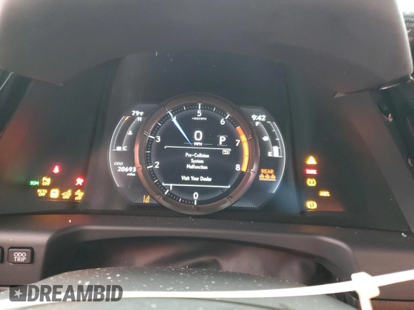 2023 Lexus ES 350 F Sport z VIN 58AJZ1B15PU152661, wystawiony jako Copart lot #71629454 z przebiegiem 20 693 mil mil oraz Szkoda całkowita • Salvage title. Historia ofert i sprzedaży dostępna na DreamBid. Obrazek 9.