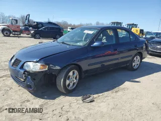 2006 Nissan Sentra S with VIN 3N1CB51DX6L614221, listed as a Copart auction lot 48555105 with 215,147 mi miles and Salvage Title. Bid and sale history available at DreamBid. Image 1.