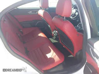 2018 Alfa Romeo Giulia Ti Sport with VIN ZARFAEEN9J7572787, listed as a IAAI auction lot 41646814 with 56,094 mi miles. Bid and sale history available at carsss.com. Image 8.