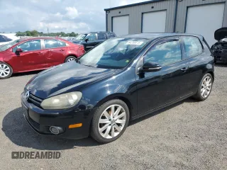 2011 Volkswagen Golf TDI with VIN WVWMM7AJ0BW260453, listed as a Copart auction lot 64766615 with 217,603 mi miles and Salvage title. Bid and sale history available at DreamBid. Image 1.