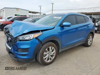 2019 Hyundai Tucson Value z VIN KM8J33A48KU913336, wystawiony jako Copart lot #57070025 z przebiegiem 83 037 mil mil oraz Szkoda całkowita • Salvage title. Historia ofert i sprzedaży dostępna na DreamBid. Obrazek 1.
