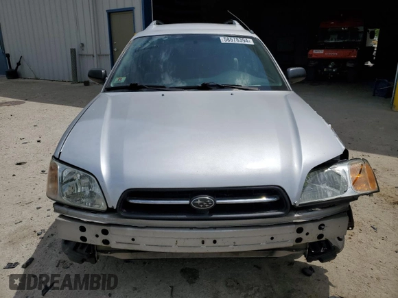 2002 Subaru Legacy L with VIN 4S3BH635927309066, listed as a Copart auction lot 58578394 with 84,496 mi miles and Non repairable. Bid and sale history available at DreamBid. Image 5.