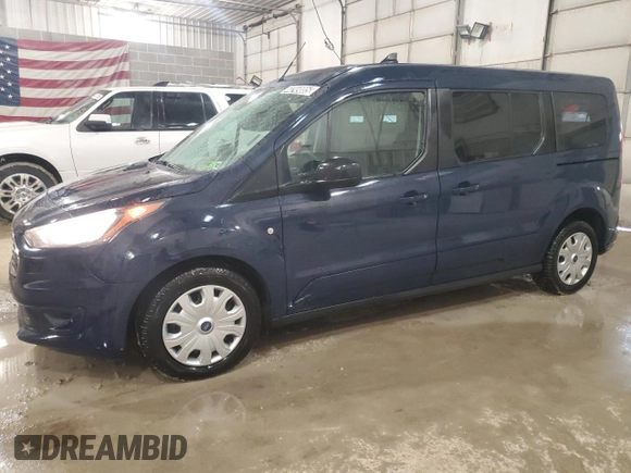 2020 Ford Transit Connect XLT z VIN NM0GE9F25L1480514, wystawiony jako Copart lot #44249005 z przebiegiem 119 674 mil mil oraz Czysty tytuł • Clean title. Historia ofert i sprzedaży dostępna na DreamBid. Obrazek 1.