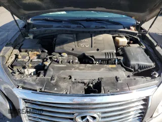 2012 Infiniti QX56 7-passenger with VIN JN8AZ2NE4C9020833, listed as a Copart auction lot 80353974 with 201,872 mi miles and Salvage Title. Bid and sale history available at carsss.com. Image 12.