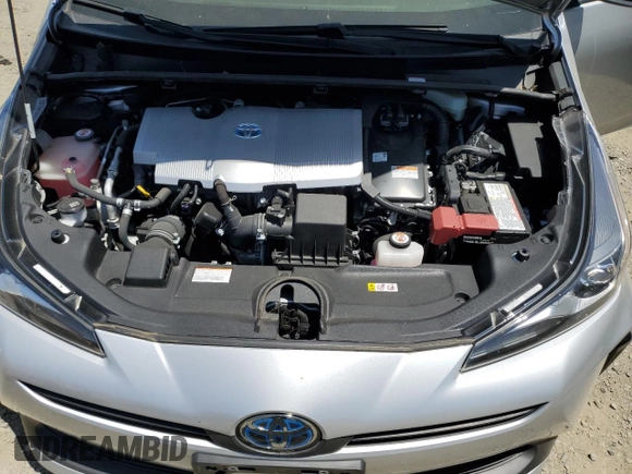 2020 Toyota Prius L Eco z VIN JTDKARFU0L3113339, wystawiony jako Copart lot #59635135 z przebiegiem 46 189 mil mil oraz Szkoda całkowita • Salvage title. Historia ofert i sprzedaży dostępna na DreamBid. Obrazek 11.