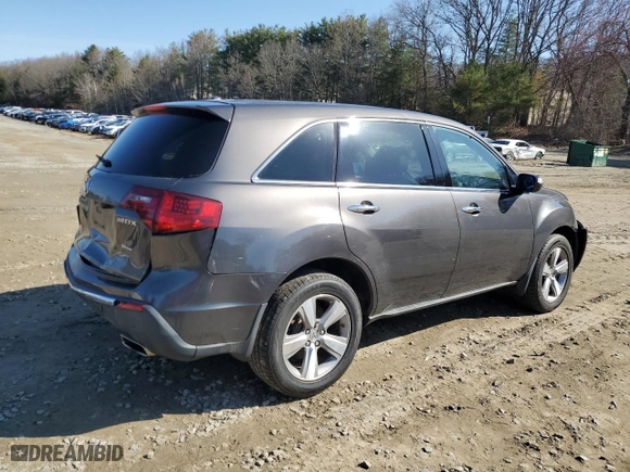 2011 Acura MDX with VIN 2HNYD2H24BH547094, listed as a Copart auction lot 52405695 with 109,872 mi miles and Clean Title. Bid and sale history available at carsss.com. Image 3.