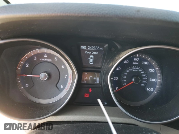 2013 Hyundai Elantra GT with VIN KMHD35LE4DU066011, listed as a Copart auction lot 72745354 with 249,335 mi miles and Salvage Title. Bid and sale history available at carsss.com. Image 9.