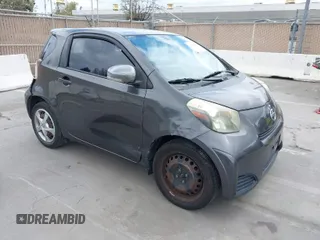 2012 Scion iQ with VIN JTNJJXB07CJ017685, listed as a IAAI auction lot 41900515 with 120,810 mi miles. Bid and sale history available at carsss.com. Image 1.