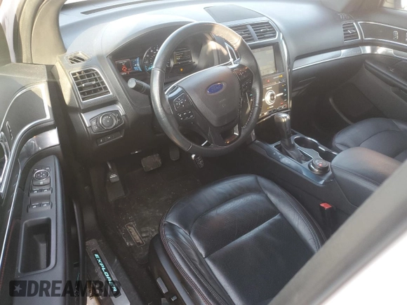 2018 Ford Explorer Sport with VIN 1FM5K8GT2JGA24836, listed as a Copart auction lot 81308714 with 141,483 mi miles and Salvage title. Bid and sale history available at DreamBid. Image 8.