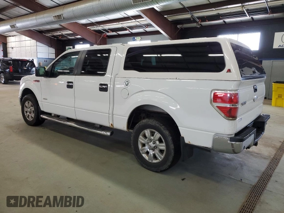 2011 Ford F-150 XLT with VIN 1FTFW1ET5BFC01720, listed as a Copart auction lot 52070125 with 192,160 mi miles and Salvage Title. Bid and sale history available at carsss.com. Image 2.