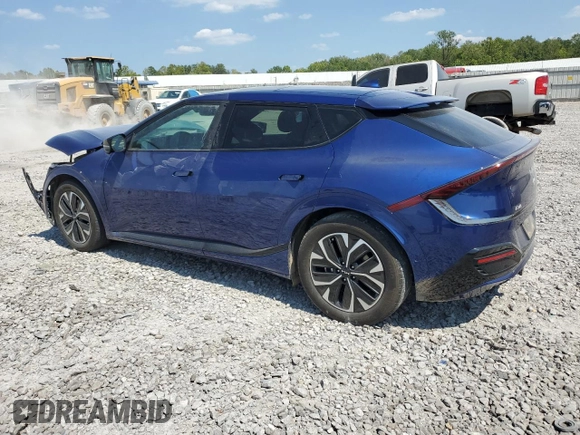 2022 Kia EV6 GT-Line with VIN KNDC44LA5N5060234, listed as a Copart auction lot 68390404 with 34,365 mi miles and Salvage Title. Bid and sale history available at carsss.com. Image 2.