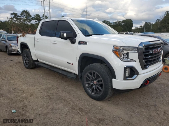 2020 GMC Sierra 1500 AT4 with VIN 1GTP9EEL6LZ138243, listed as a Copart auction lot 79305544 with 20,162 mi miles and Salvage Title. Bid and sale history available at carsss.com. Image 4.