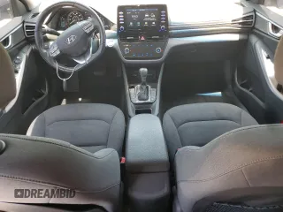 2020 Hyundai Ioniq SE with VIN KMHC65LD4LU207572, listed as a Copart auction lot 54187205 with 136,887 mi miles and Salvage title. Bid and sale history available at DreamBid. Image 8.
