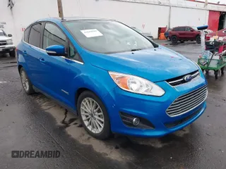 2014 Ford C-Max SEL with VIN 1FADP5BUXEL521314, listed as a IAAI auction lot 41634220 with 27,423 mi miles and . Bid and sale history available at DreamBid. Image 1.