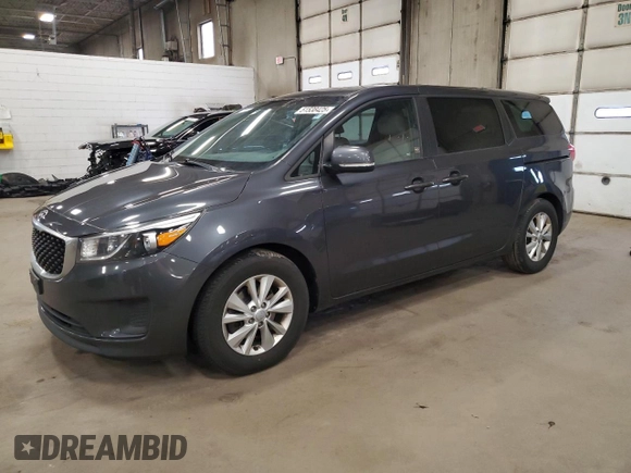 2017 Kia Sedona LX with VIN KNDMB5C14H6218920, listed as a Copart auction lot 51538425 with 178,862 mi miles and Clean Title. Bid and sale history available at DreamBid. Image 1.
