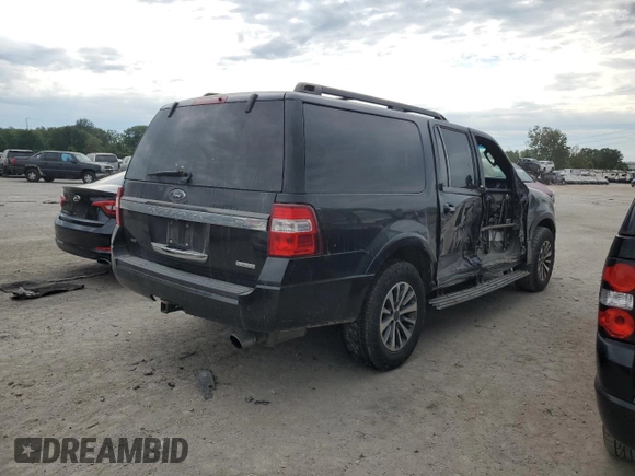 2015 Ford Expedition EL XLT with VIN 1FMJK1JT4FEF39922, listed as a Copart auction lot 66008044 with 168,037 mi miles and Salvage Title. Bid and sale history available at carsss.com. Image 3.