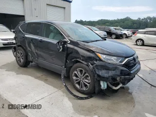 2020 Honda CR-V EX with VIN 2HKRW1H53LH413212, listed as a Copart auction lot 57423095 with 143,553 mi miles and Salvage title. Bid and sale history available at DreamBid. Image 4.