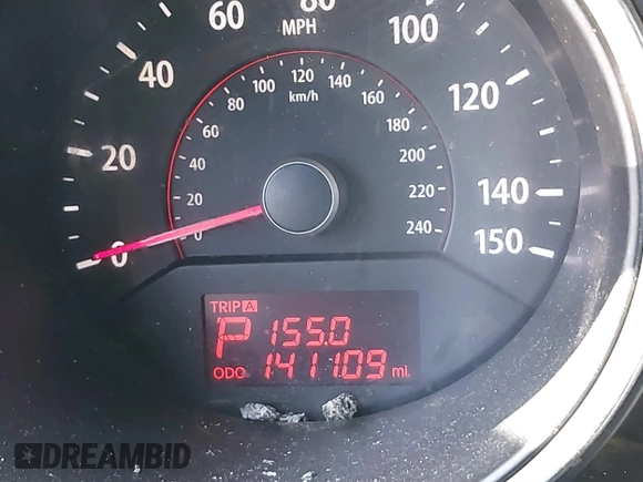 2012 Kia Sorento LX with VIN 5XYKT3A20CG188728, listed as a IAAI auction lot 41710733 with 141,109 mi miles. Bid and sale history available at carsss.com. Image 7.