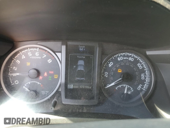 2017 Toyota Tacoma SR5 с VIN 5TFCZ5AN3HX092458, выставлен на аукционе Copart как лот 55513035 с пробегом 173 196 миль миль и Списание • Salvage title. История ставок и продаж доступна на DreamBid. Изображение 9.