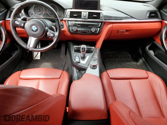 2015 BMW 4 Series 435i xDrive z VIN WBA4B3C57FD669983, wystawiony jako Copart lot #57360823 z przebiegiem 56 215 mil mil oraz . Historia ofert i sprzedaży dostępna na DreamBid. Obrazek 8.