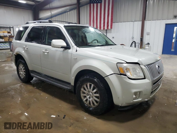 2009 Mercury Mariner Premier with VIN 4M2CU97G59KJ20381, listed as a Copart auction lot 56682175 with 155,896 mi miles and Salvage title. Bid and sale history available at DreamBid. Image 4.
