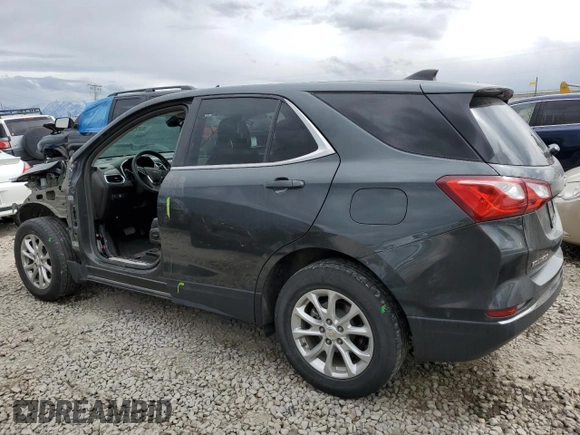2021 Chevrolet Equinox LT with VIN 2GNAXUEV0M6147452, listed as a Copart auction lot 48420745 with 117,638 mi miles and Salvage Title. Bid and sale history available at DreamBid. Image 2.